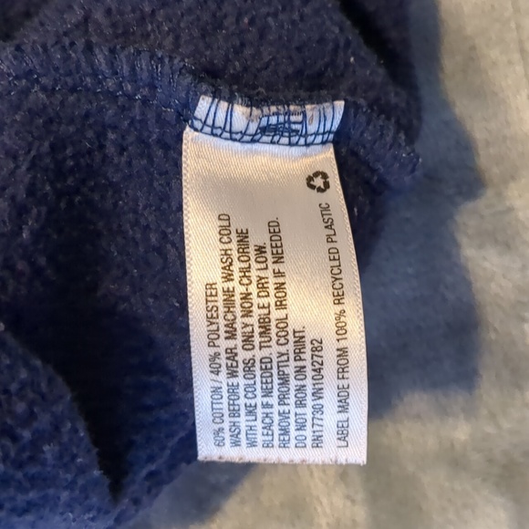 Nike Kids Dark Blue Zip-Up Hoodie - Picture 9 of 15